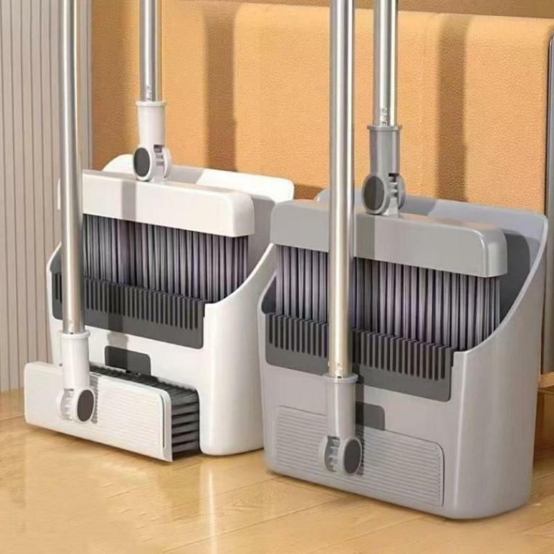 Ensemble balai 3 en 1 avec pelle et serpillière – outil de nettoyage multifonctionnel pour la maison