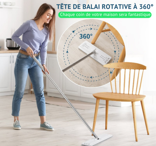 Seau de nettoyage moderne  Propreté rapide sans effort ni salissure