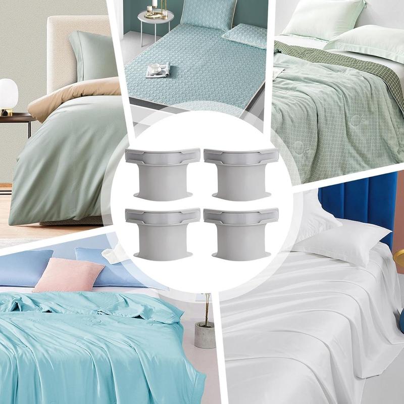 Supports de drap de lit invisibles et antidérapants – Fixation robuste et discrète