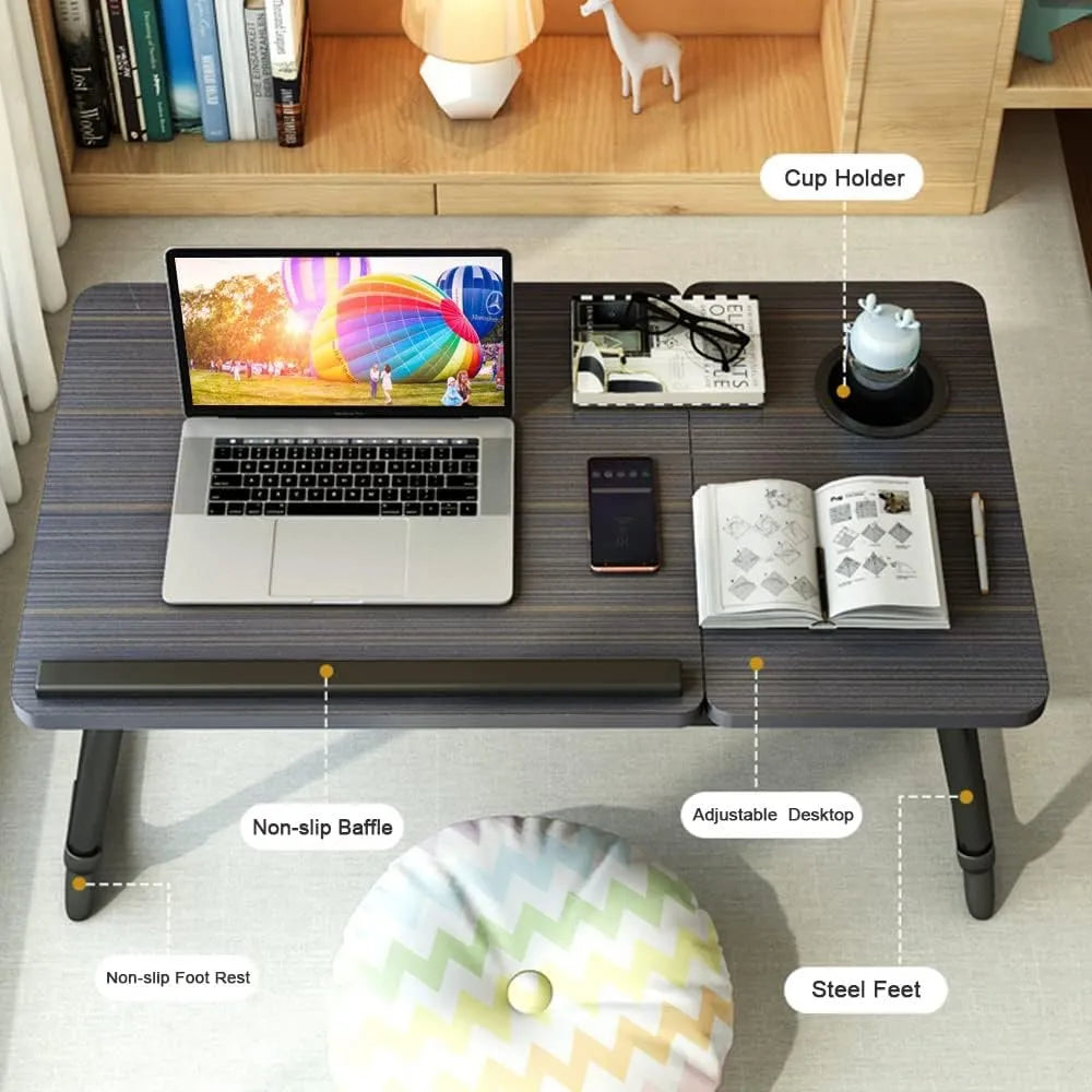 Bureau pour Ordinateur Portable Polyvalent et Ergonomique