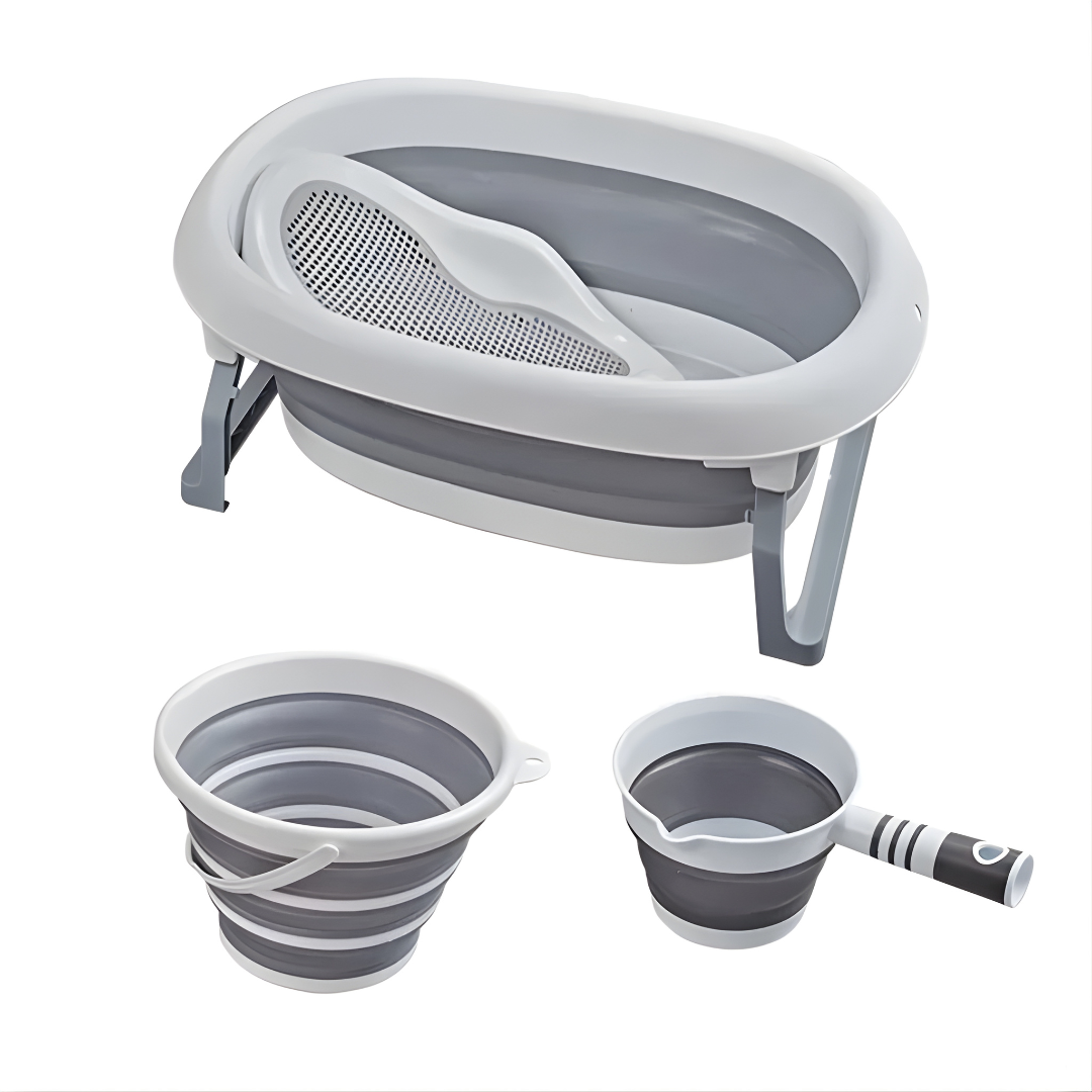 La baignoire pliable idéale pour le bain de votre bébé