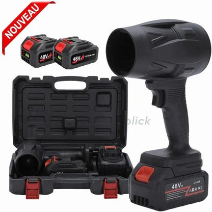 TurboBlast Pro™ – Le Souffleur Sans Fil Ultra-Puissant - 2 batteries 48V