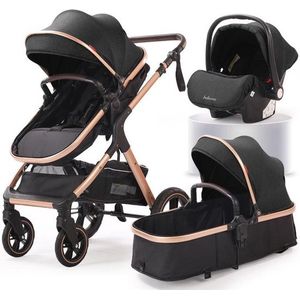 La Poussette 3-en-1 Pensée Pour Grandir Avec Bébé