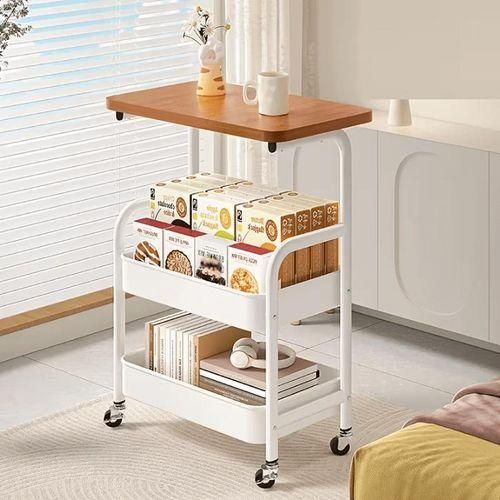 Chariot d'organisation multifonction- blanc