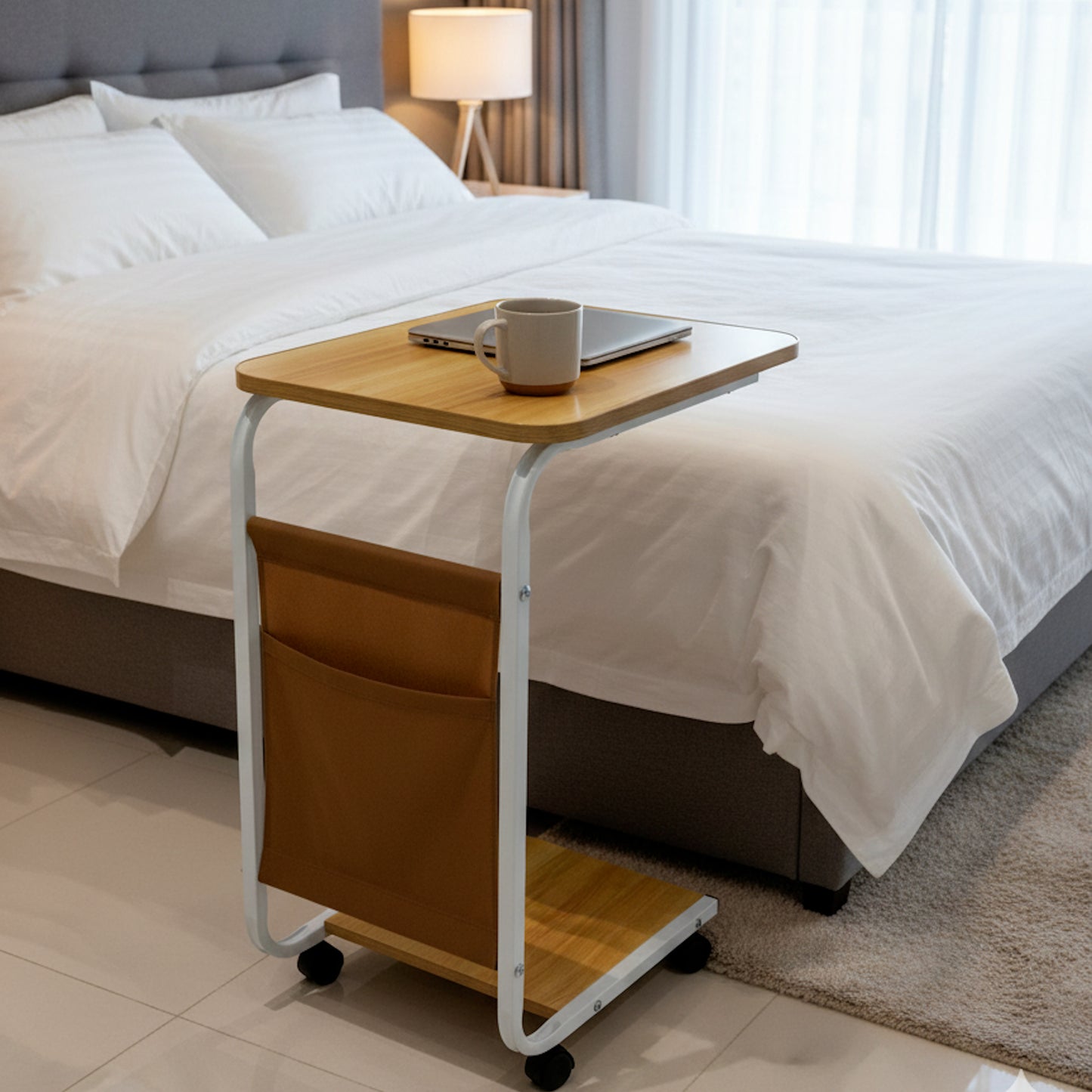 Table polyvalente beige 4 en 1