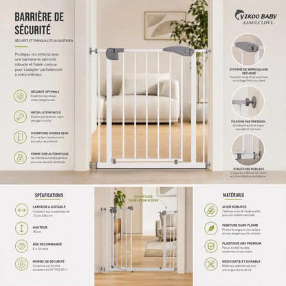 Barrière de protection pour enfants – une sécurité totale pour votre maison !