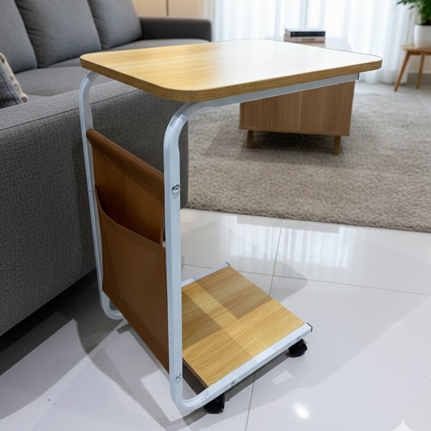 Table polyvalente beige 4 en 1