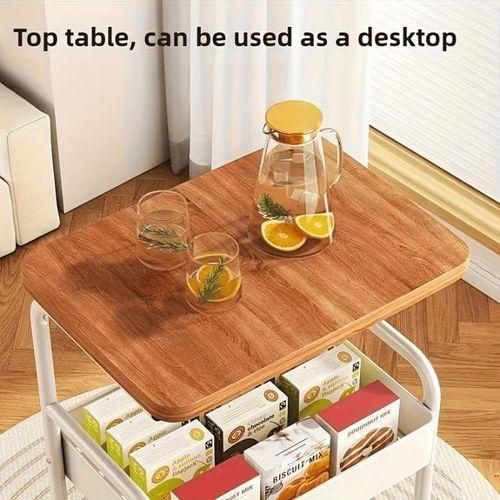 Chariot d'organisation multifonction- blanc