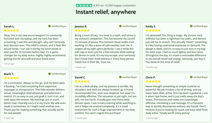 Appareil de massage Shiatsu 3D pour la nuque et les épaules avec chaleur apaisante - Massage en profondeur pour soulager les douleurs du dos et de la nuque