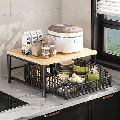 La solution élégante pour transformer votre petite cuisine en un espace organisé et agréable.