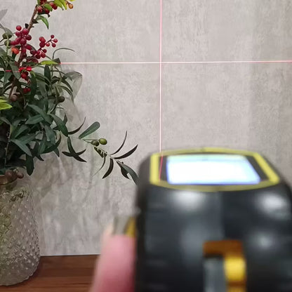 Télémètre Laser 3-en-1 avec Mètre Ruban en Acier