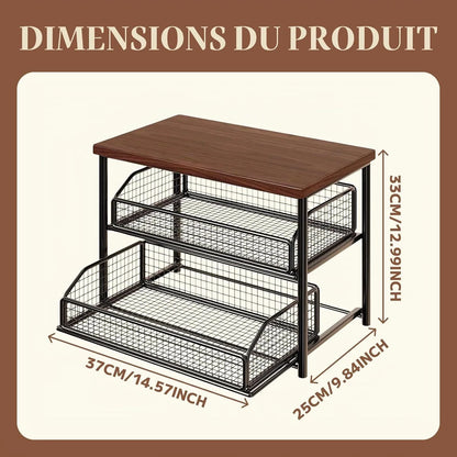 L'Étagère des documents et accessoires de bureau - L'Étagère Qui Double Votre Espace