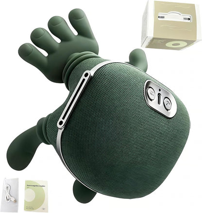 Appareil de massage Shiatsu 3D pour la nuque et les épaules avec chaleur apaisante - Massage en profondeur pour soulager les douleurs du dos et de la nuque