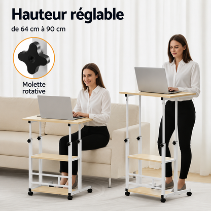Bureau Mobile Multifonction 3 en 1