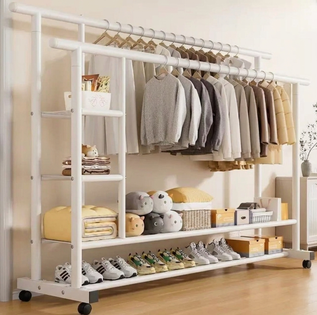 Portant à vêtements 8 en 1