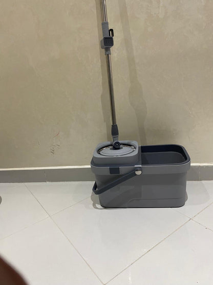 Spin Mop 360° Intelligent – Nettoyez sans effort, sans toucher la saleté et avec élégance