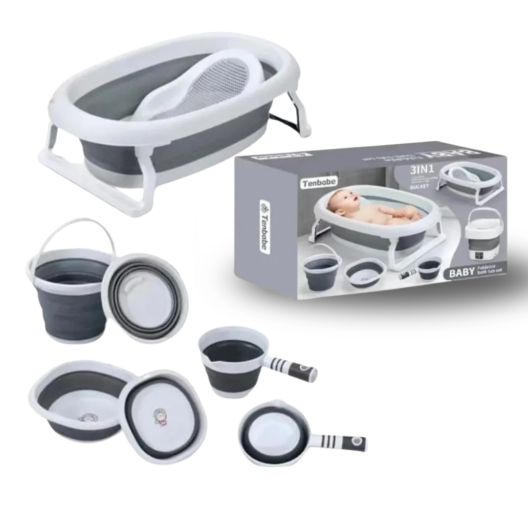La baignoire pliable idéale pour le bain de votre bébé