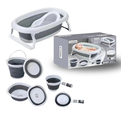 La baignoire pliable idéale pour le bain de votre bébé