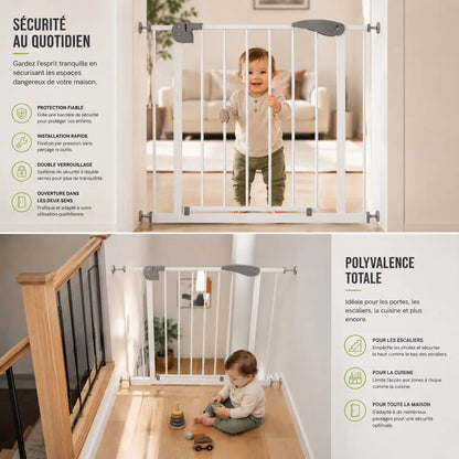 Barrière de protection pour enfants – une sécurité totale pour votre maison !