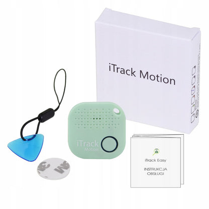 iTrack Localisateur de clés à mouvement Bluetooth GPS Alarme de mouvement Menthe