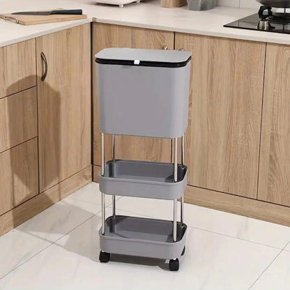 Chariot de rangement à séparation multicouche