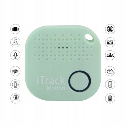 iTrack Localisateur de clés à mouvement Bluetooth GPS Alarme de mouvement Menthe