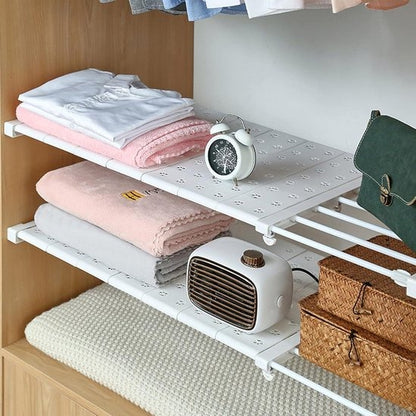 Support étagère ajustable pour placards sans Perçage