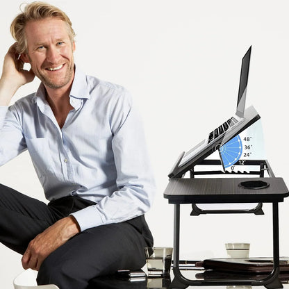 Bureau pour Ordinateur Portable Polyvalent et Ergonomique