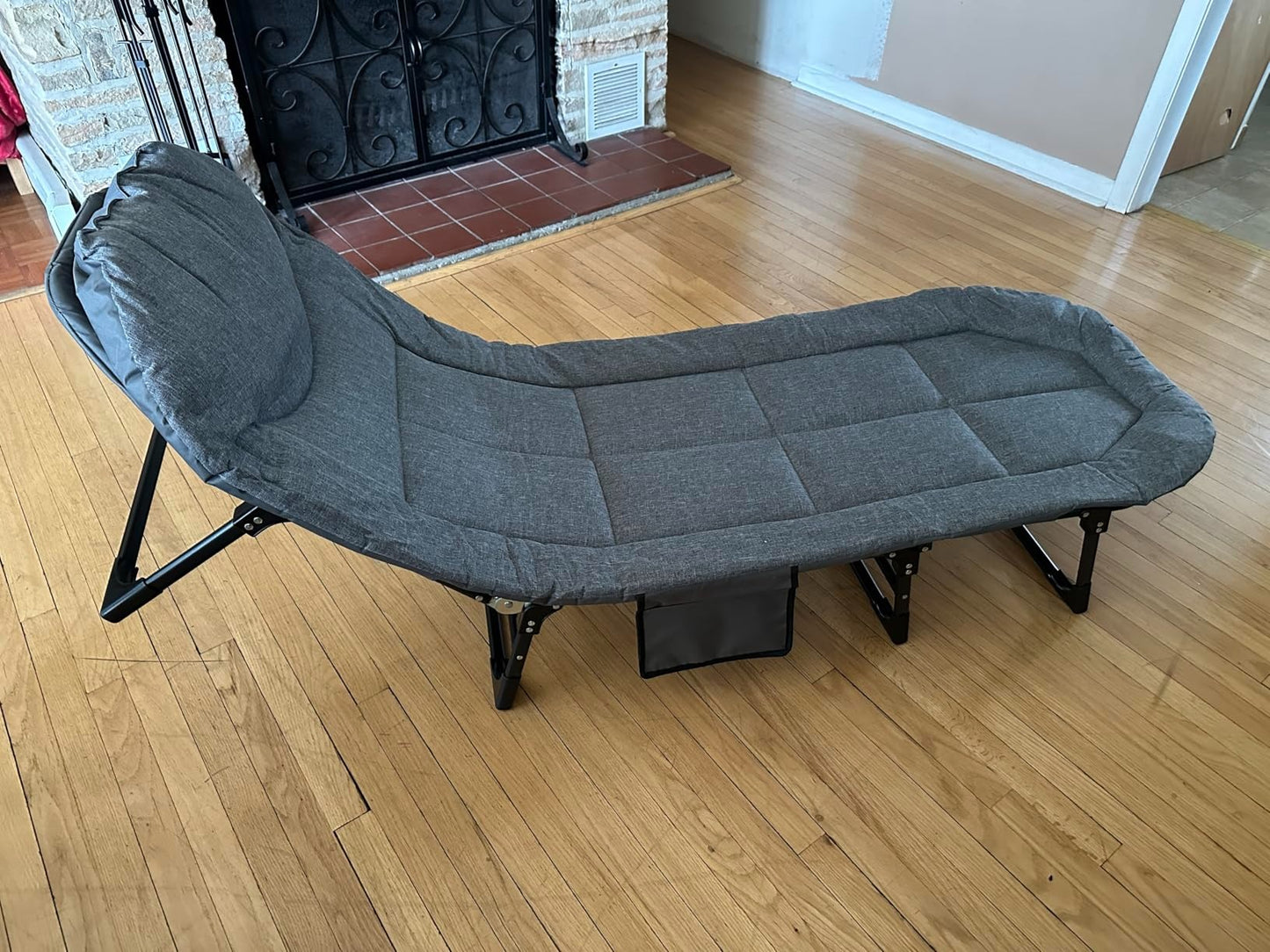 Chaise Longue Pliable Multifonction 3 en 1 – Confort Premium Sans Encombrement