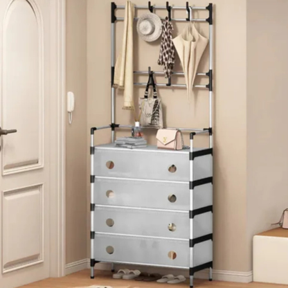 StandMaster  – Porte-manteaux et range-chaussures élégant